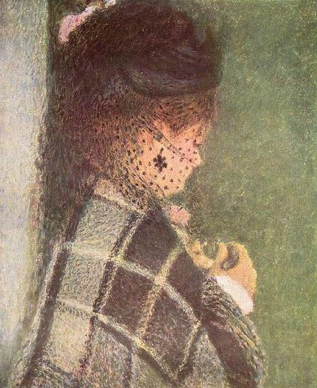 Pierre-Auguste Renoir Dame mit Schleier Germany oil painting art